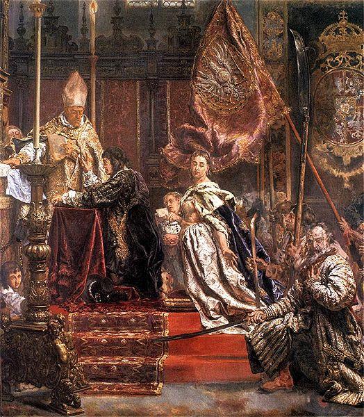 Jan Matejko Fragment of Lwow Oath by Jan Matejko